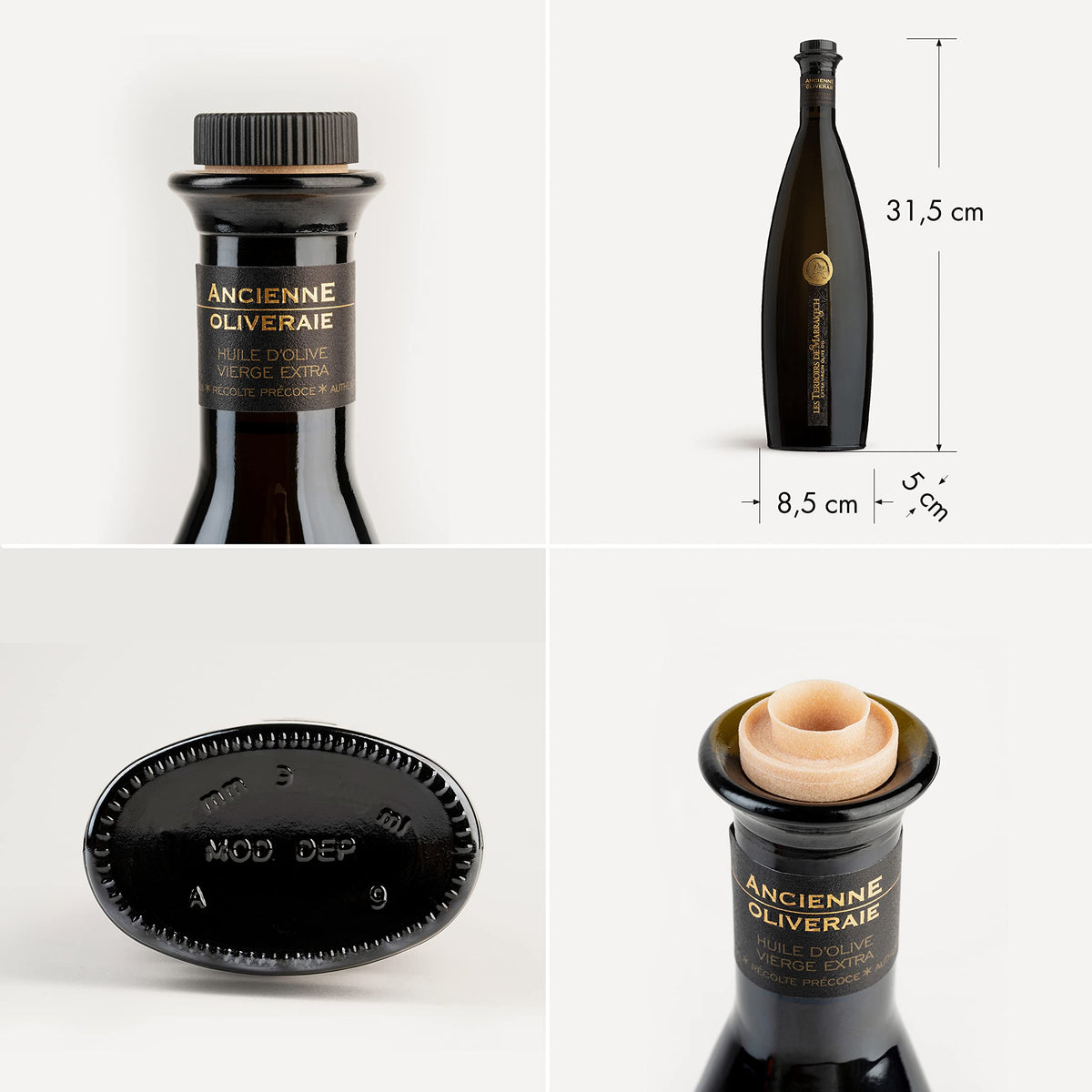 LES TERROIRS DE MARRAKECH Ultra-Premium Limited Reserve Organic Extra Virgin Olive Oil | 500ml Glass Bottle