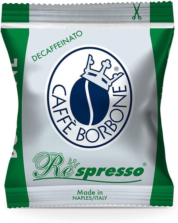 Caffè Borbone Respresso Miscela Dek Nespresso Compatible Coffee Pods | Pack of 50