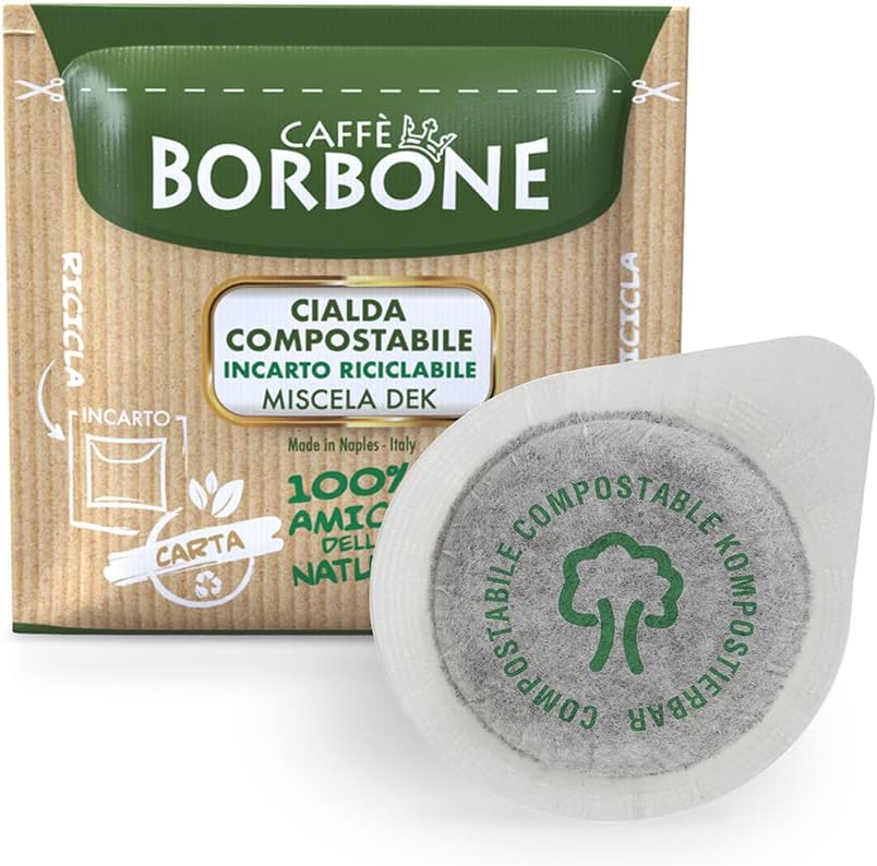Caffè Borbone ESE Coffee Pods Miscela Dek Decaffeinated | Pack of 50
