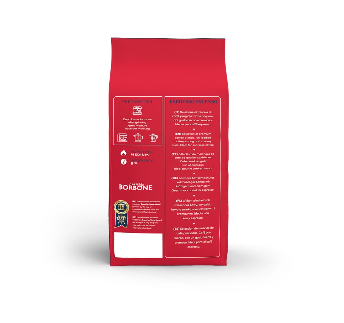 Caffè Borbone Selection Line Espresso Intenso Coffee Beans | 1kg Bag