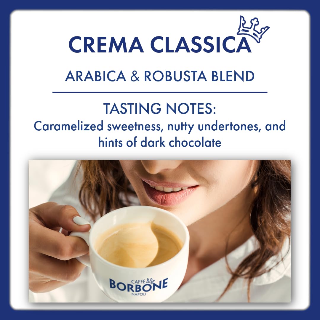 Caffè Borbone Selection Line Crema Classica Coffee Beans | 1kg Bag