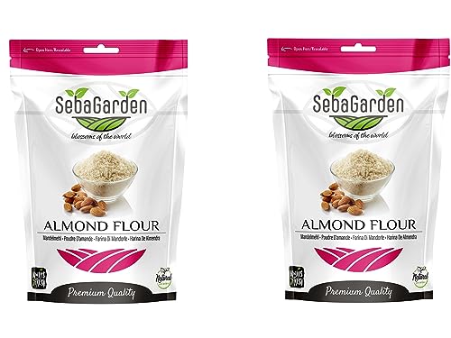 Seba Garden Premium Blanched Extra-Fine Almond Flour Grade A | 1kg