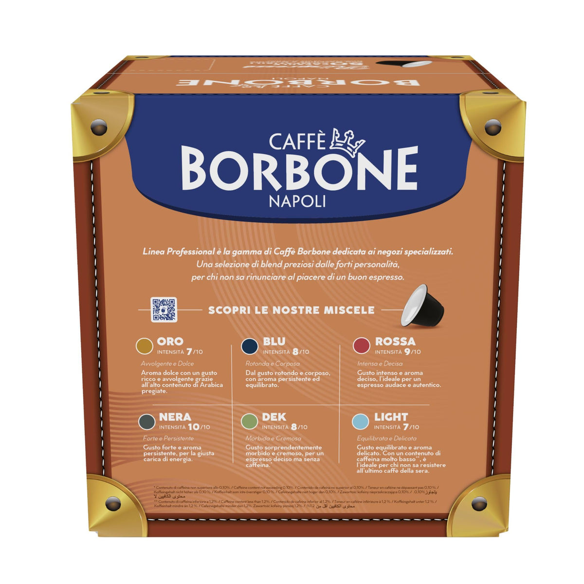 Caffè Borbone Respresso Miscela Blu Nespresso Compatible Coffee Pods | Pack of 50