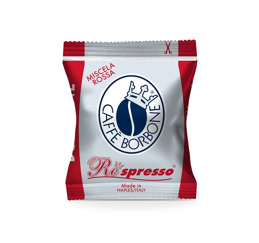 Caffè Borbone Respresso Miscela Rossa Nespresso Compatible Coffee Pods | Pack of 50