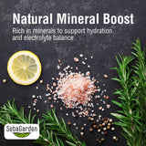 Seba Garden Hand-Harvested Himalayan Pink Salt 100% Natural Unrefined | 1kg