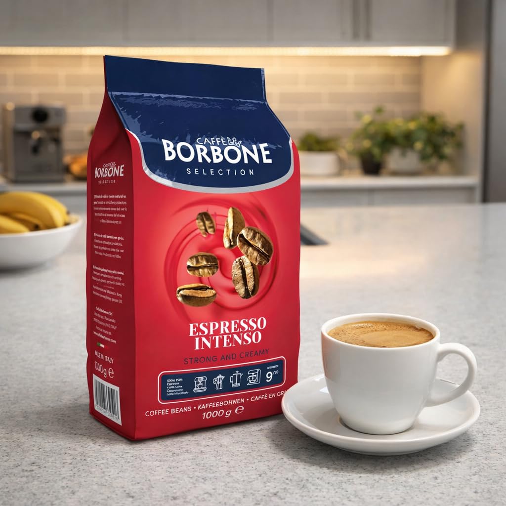 Caffè Borbone Selection Line Espresso Intenso Coffee Beans | 1kg Bag