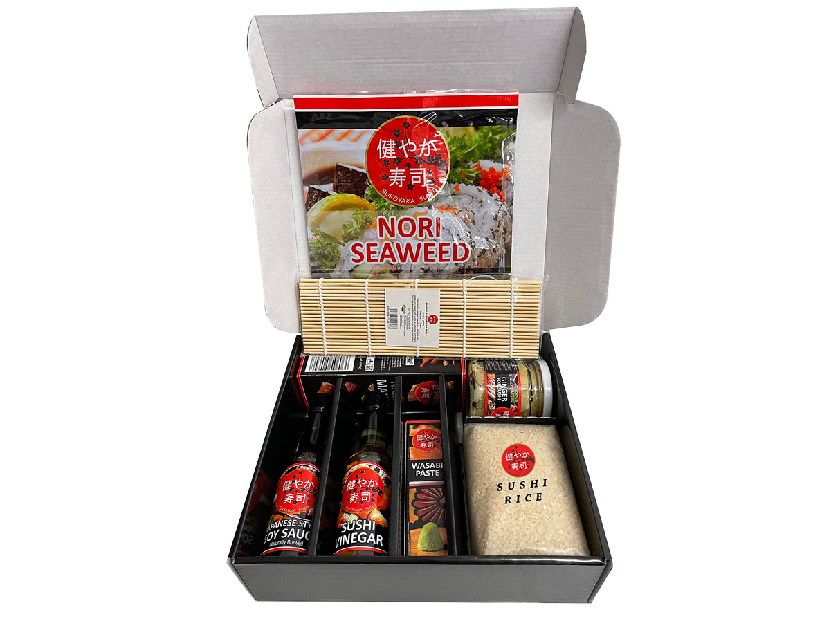 Seba Garden SUKOYAKA DIY Sushi Making Kit & Gift Set