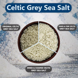 Seba Garden Hand-Harvested Celtic Sea Salt Coarse Grey 100% Natural Unrefined | 1kg