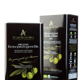 Atlas Olive Oil Premium Organic Moroccan Extra Virgin Olive Oil | 3L Tin