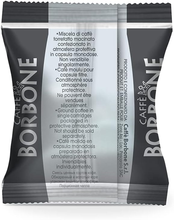Caffè Borbone Respresso Miscela Nera Nespresso Compatible Coffee Pods | Pack of 50