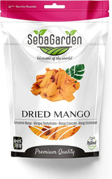 Seba Garden Premium Choice Unsweetened Dried Mango Slices Grade A