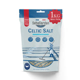 Seba Garden Hand-Harvested Celtic Sea Salt Coarse Grey 100% Natural Unrefined | 1kg