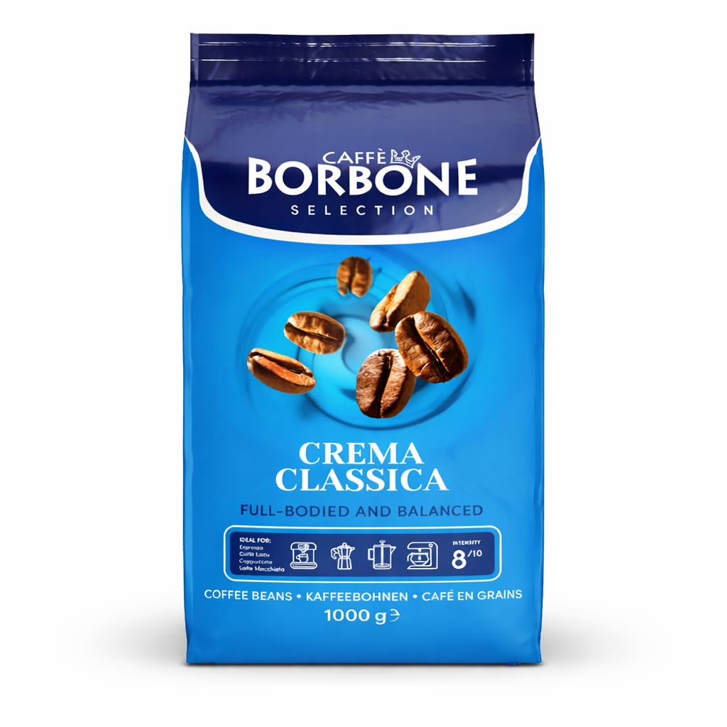 Caffè Borbone Selection Line Crema Classica Coffee Beans | 1kg Bag
