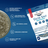 Seba Garden Hand-Harvested Celtic Sea Salt Coarse Grey 100% Natural Unrefined | 1kg