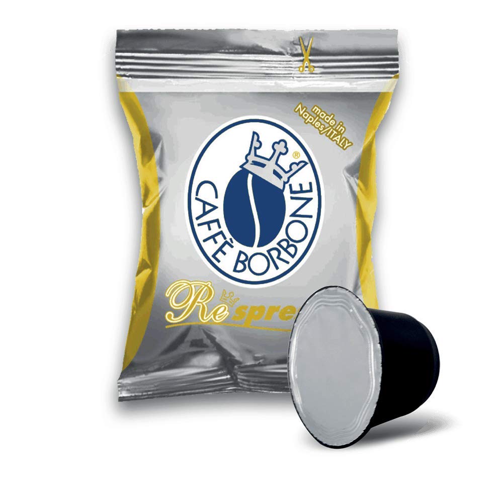 Caffè Borbone Respresso Miscela Oro Nespresso Compatible Coffee Pods | Pack of 50