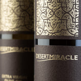 DESERT MIRACLE Ultra-Premium Organic Extra Virgin Polyphenol Rich Olive Oil | 250ml Glass Bottle