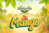 Seba Garden Premium Choice Unsweetened Dried Mango Slices Grade A