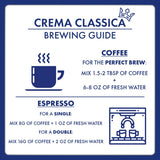 Caffè Borbone Selection Line Crema Classica Coffee Beans | 1kg Bag