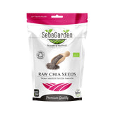 Seba Garden Organic Raw Black Chia Seeds Nutrient-Dense Superfood